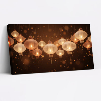 Ensemble de 1 tableau sur toile Lantern Lights