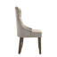Chaise d'appoint rembourrée (ensemble de 2)