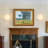 1-Light Faux Alabaster Flush Mounted Sconce