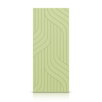Porte standard à panneaux en bois