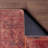 Monserrat Machine Made Polyester Area Rug in Red/Brown/Blue-413174911