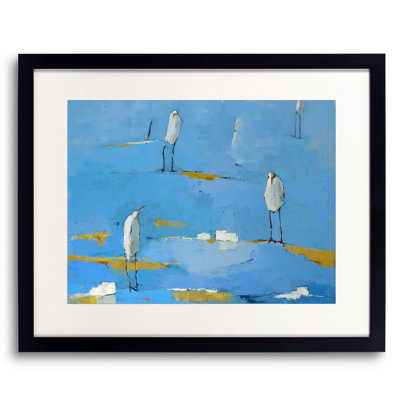 Beach Bums Print by Phyllis Adams