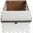 Antique Revival Solid Wood Decorative Bin