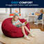 Classic Refillable Cotton Bean Bag Chair-1963254988-1963254989