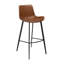 Hype Upholstered Counter Stool with Metal Frame-26402225-25294492