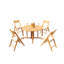 Surfliner Outdoor Teak Dining Set-1569979920