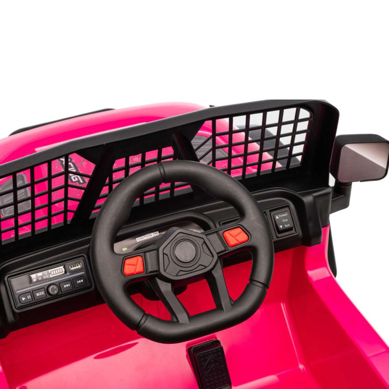 Jouets de 24 volts avec télécommande, voiture électrique pour enfants, musique Bluetooth, lumières DEL, suspension à ressort, 3 vitesses