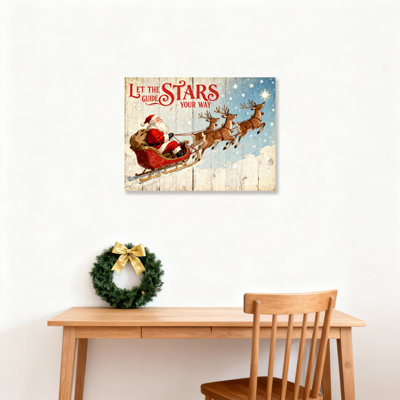 «Santa Renne Stars», art mural