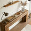 Console de vestibule en bois