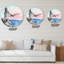A Lighthouse On A Rock Shore In Early Morning - Nautical & Coastal wall clock-60329123