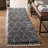 ImraanMoroccan Fringe Shag Performance Geometric Rug-1753102094