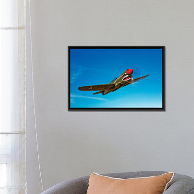 «A P-40E Warhawk», reproduction de photo sur toile