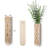Boho-chic 3-pack Wood Wall Planter