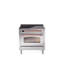 Cuisinière à induction 36 pouces avec 6 éléments à induction ILVE Nostalgie II Series (porte en verre)-1304245319