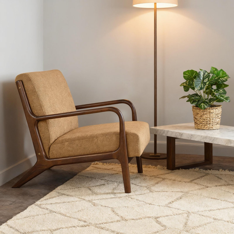 Fauteuil d'appoint Honey, Miel