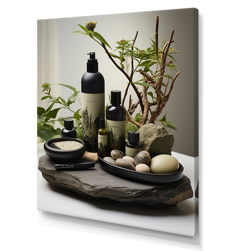 Art asiatique, articles de toilette Sumi I - impressions sur toile asiatiques, Toile tendue, H 44 po x l 34 po x P 1,5 po