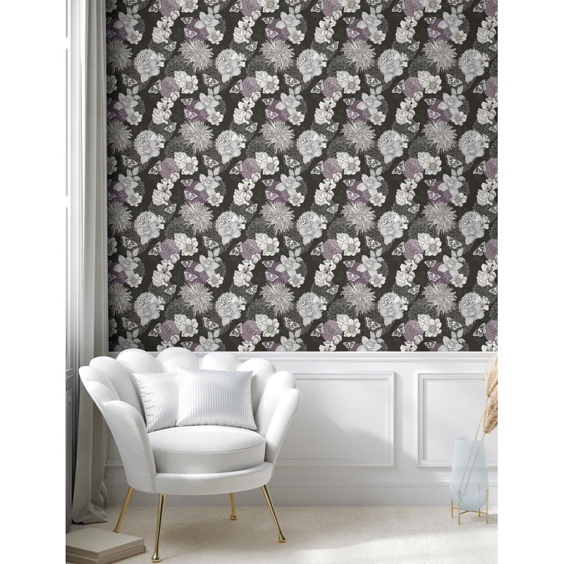 Nomi Roll, L 100 po x l 13 po, Gris anthracite / blanc