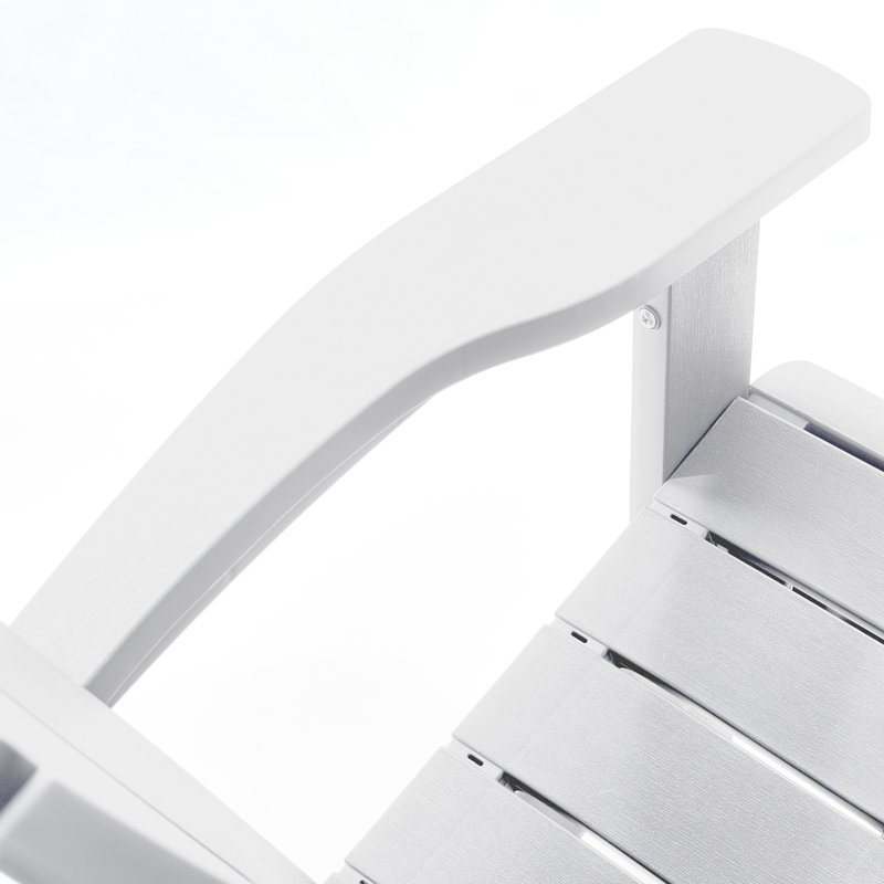 Keter Alpine Adirondack Chair, White