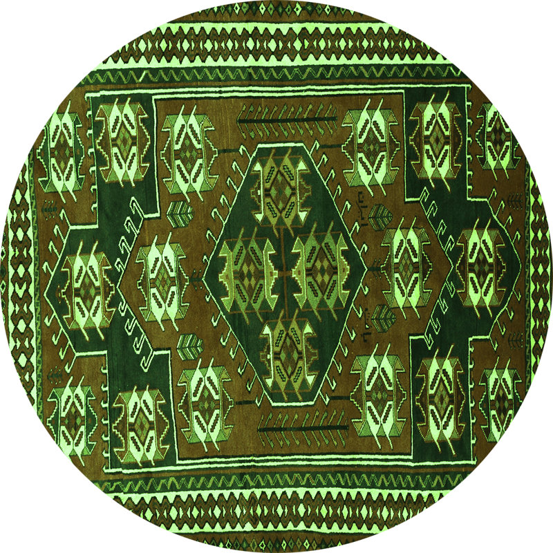 Performance Oriental Indoor Rug, Round 3'