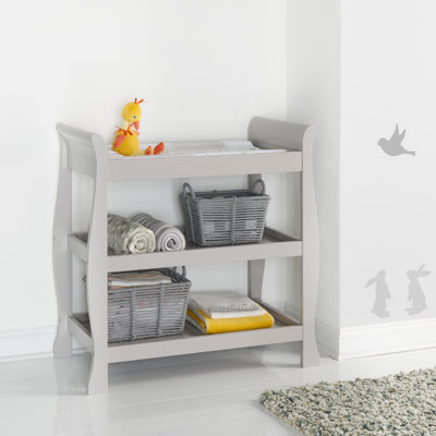 Stamford Open Changing Unit - Warm Grey