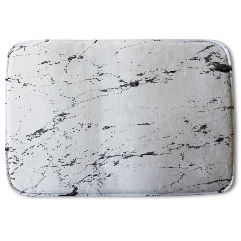 Ajmal Memory Foam Non-Slip Bath Rug