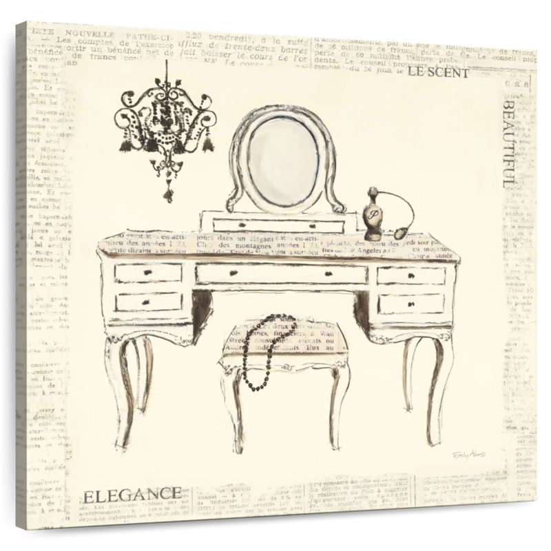 Table de boudoir Shuttleworth Emilys, H 16 po x l 16 po