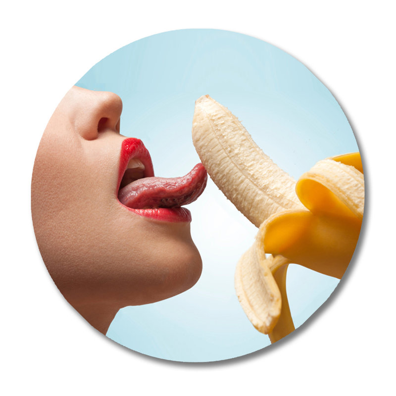 Going Bananas Print, 24" H x 24" W x 1.5" D, Acrylic