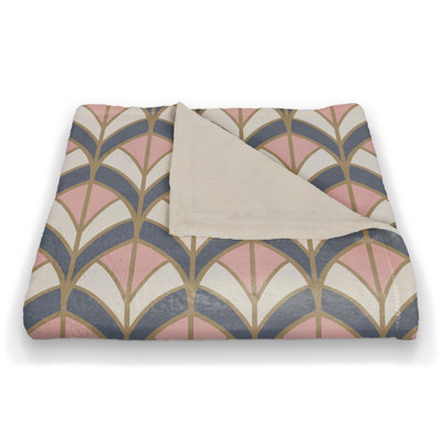 Jeté polaire Art Deco