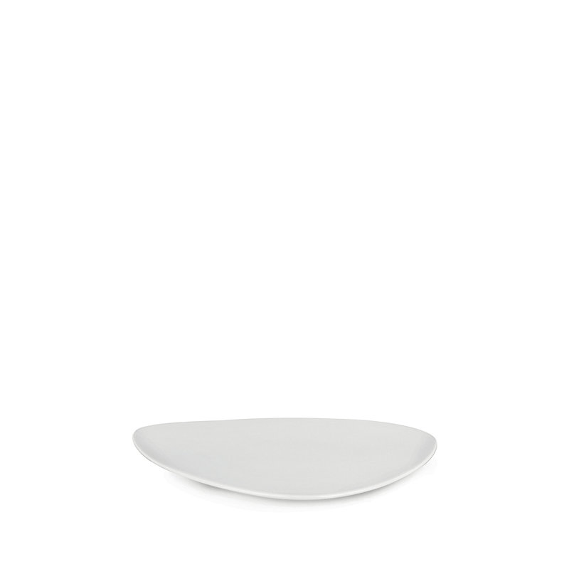 Bone China Saucer, White