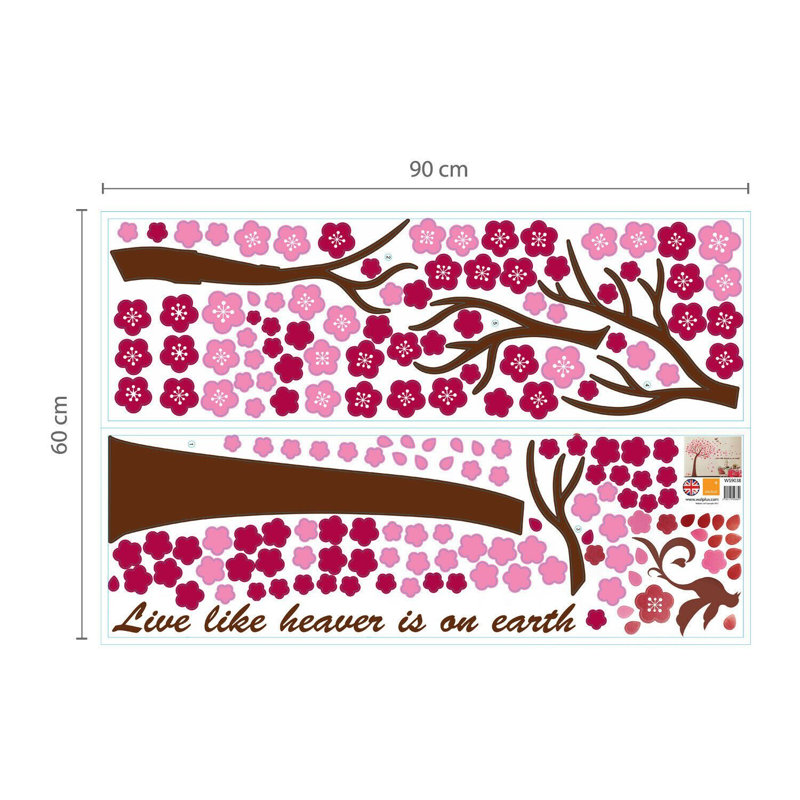 Non-Wall Damaging Wall Decal