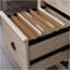 Bureau, finition brune