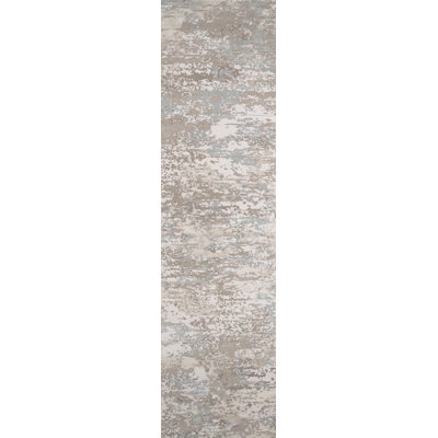 Contemporary Hand Knotted Abstract Area Rug