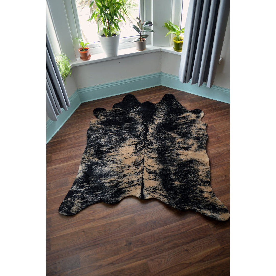 Large Faux Cowhide Rug