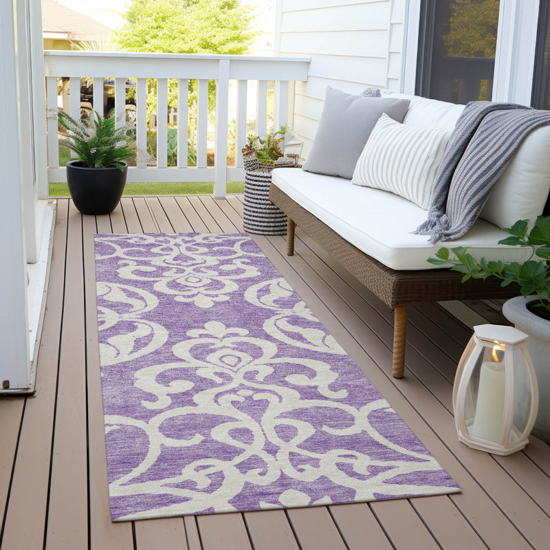 Tapis Chayden avec envers antidérapant, Tapis de couloir 2 pi 3 po x 7 pi 6 po