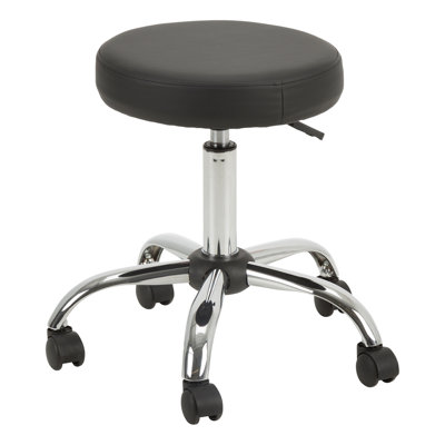 Abi-Louise Adjustable Height Lab Stool with Wheels