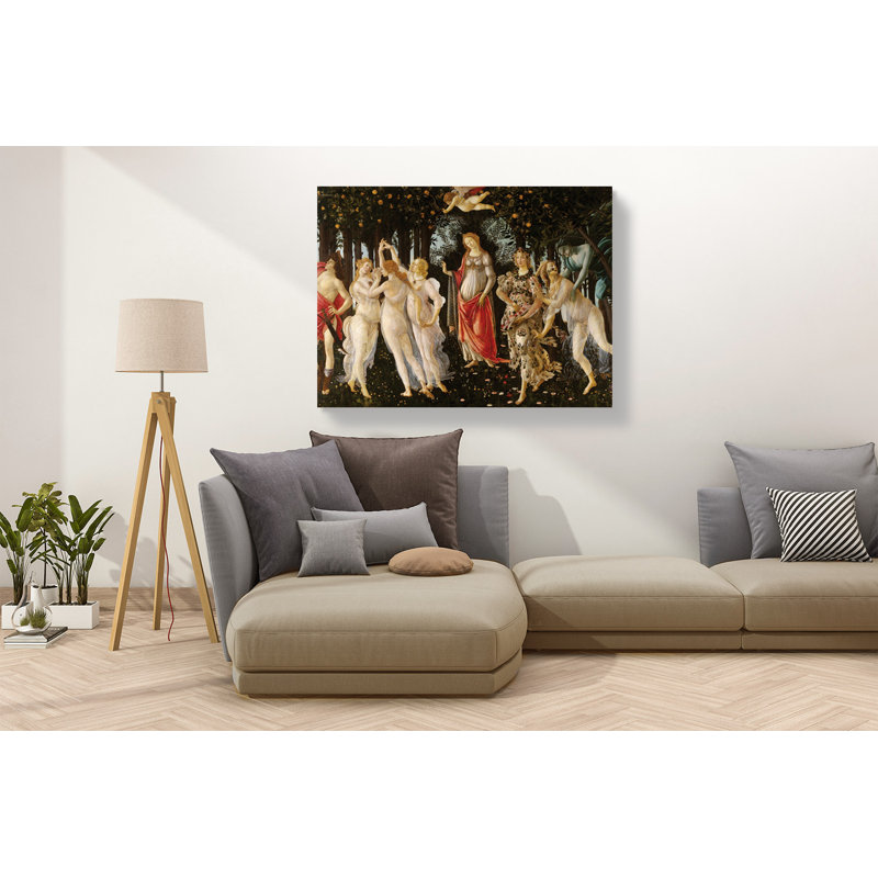 The Spring by Sandro Botticelli - Wrapped Canvas Print, 60cm H x 80cm W x 4cm D