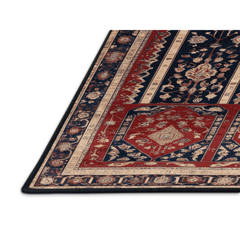 Tapis brun lavable à la machine, Tapis de couloir 2 pi x 4 pi