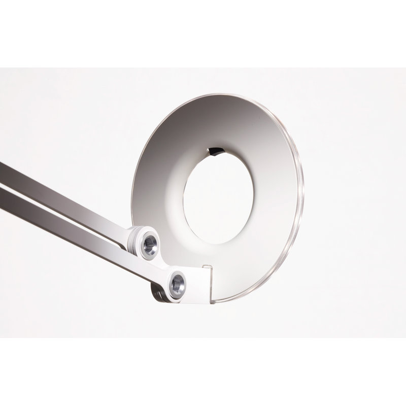 Link Desk Lamp, 33" H x 8.5" W x 7.5" D, Silver