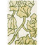 Coleman Hand Tufted Wool/Cotton Floral Rug in Ivory/Light Green-22212389