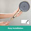 Hansgrohe Designflex Textile Handshower Hose, 63"-2095348658