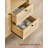 Leclair 31.5" W Manufactured Wood and Rattan Accent Cabinet with Adjustable Shelves -1701353185