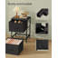 39.6cm W Particle Board Bedside Table-684361316