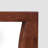 Beames Live Edge 36" Solid Wood Framed Wall Mirror