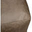 Repose-pieds carré en cuir véritable de 22 po de largeur-1055785150