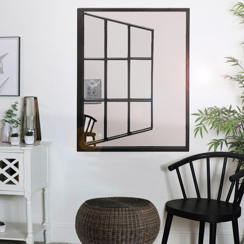 Wong Metal Flat Wall Mirror