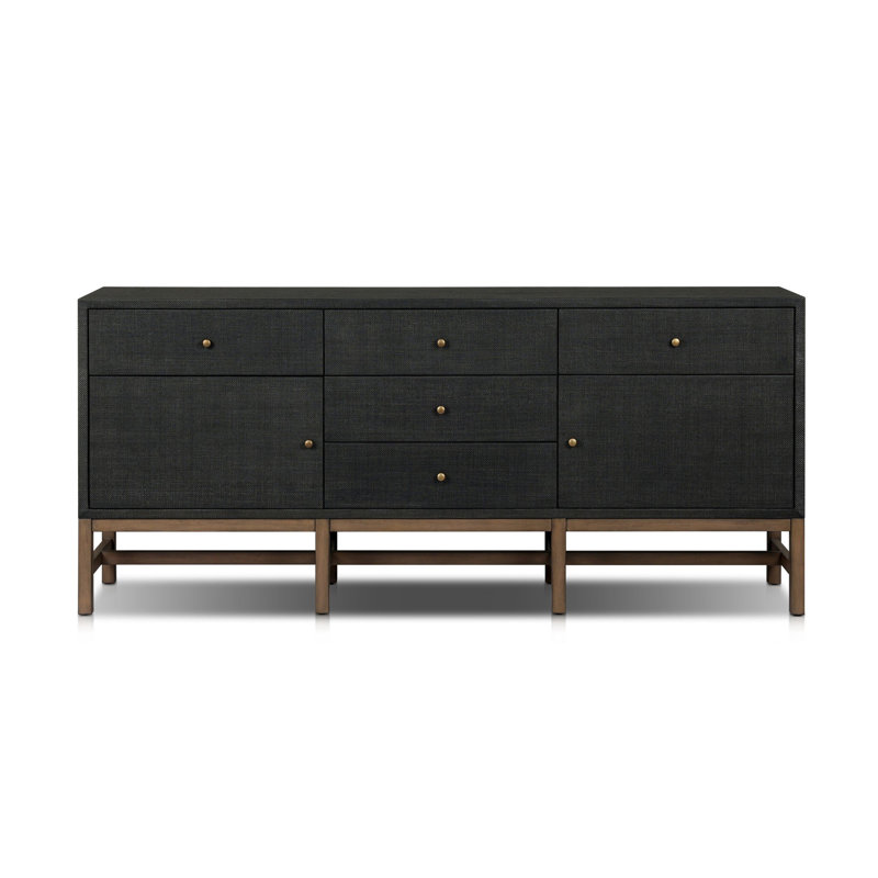 Fiona 78" Sideboard, Black