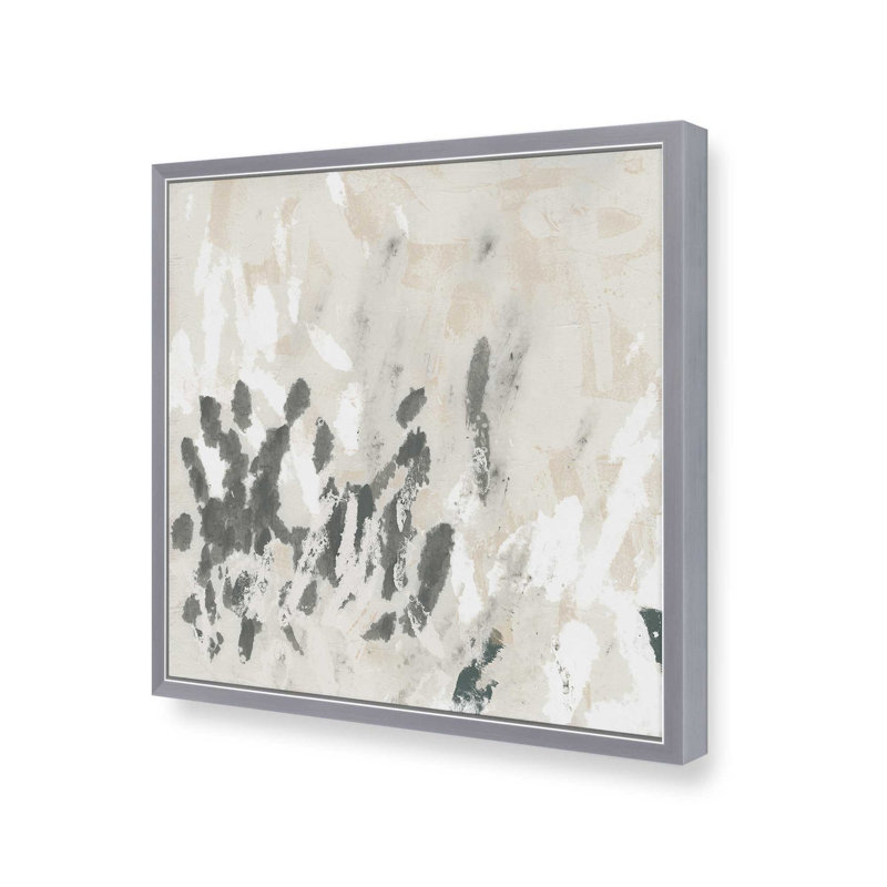 «Ultimate Tally I» par June Erica Vess, reproduction d'art, Argent argent, H 20 po x l 20 po