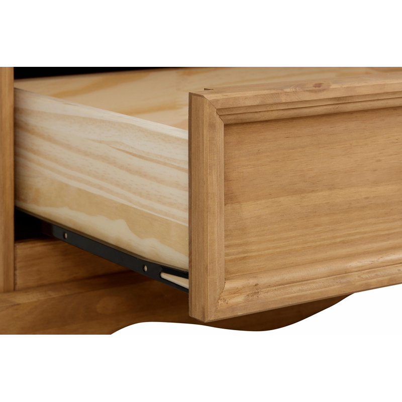 Ruth Unfinished TV Stand for TVs up to 70", Brown