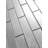Forever Matte 2 in. x 8 in. Diamond Grade Glass Straight Edge Subway Decorative Kitchen & Bathroom Wall Tile