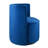 Della Performance Velvet Fabric Swivel Chair-527298032
